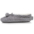 Chaussettes-chaussons Femme maille Gris chiné