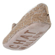 Chaussettes-chaussons Femme maille chat Beige