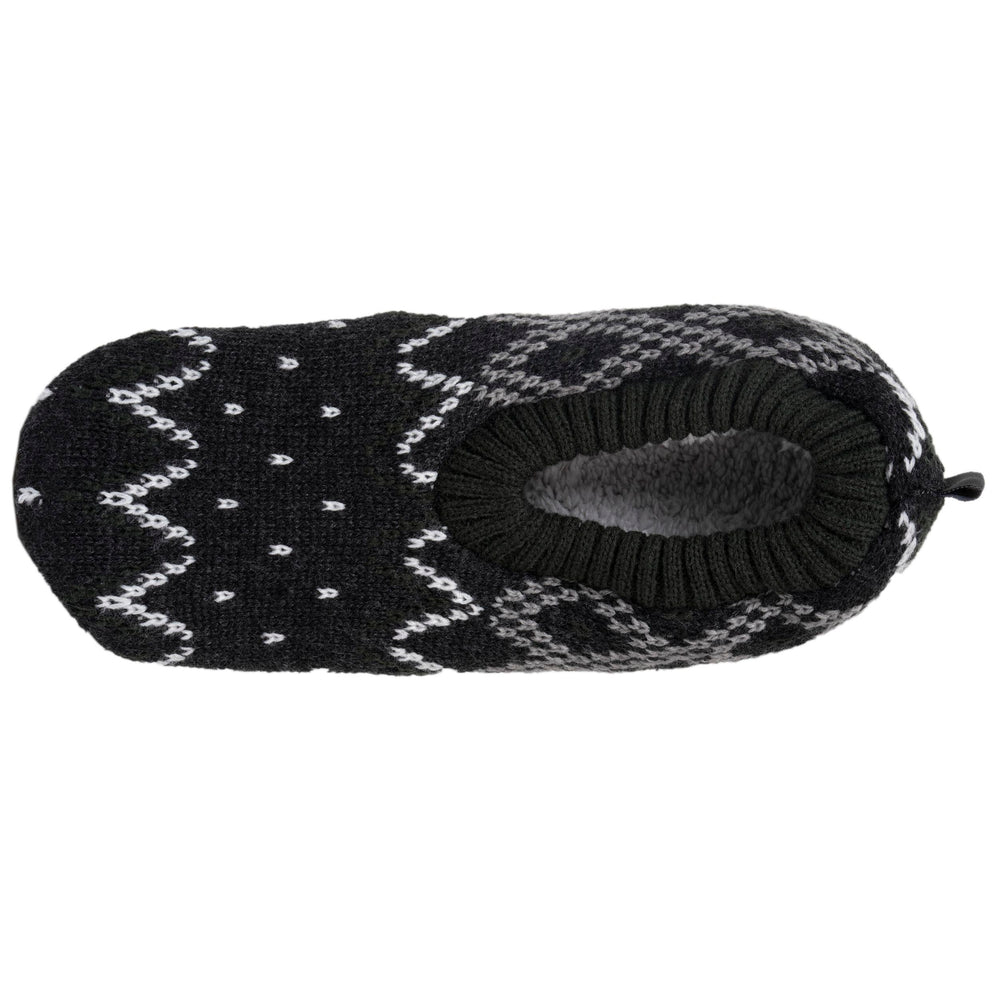 Chaussettes-chaussons Homme Jacquard Gris - Isotoner