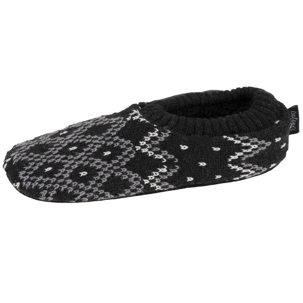 Chaussettes-chaussons Homme Jacquard gris - Isotoner