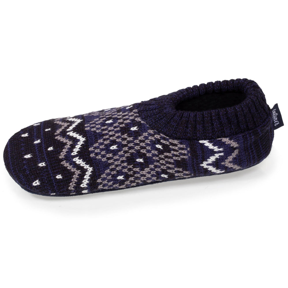 Chaussettes-chaussons Homme Marine - Isotoner