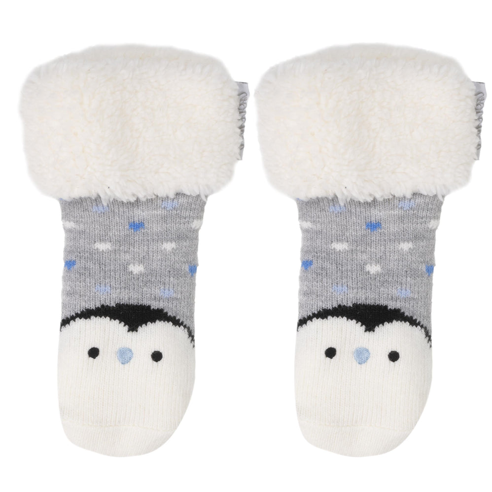 Chaussettes fourrées Enfant Gris chiné - Isotoner
