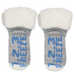 Chaussettes fourrées Enfant Pingouin Gris chiné