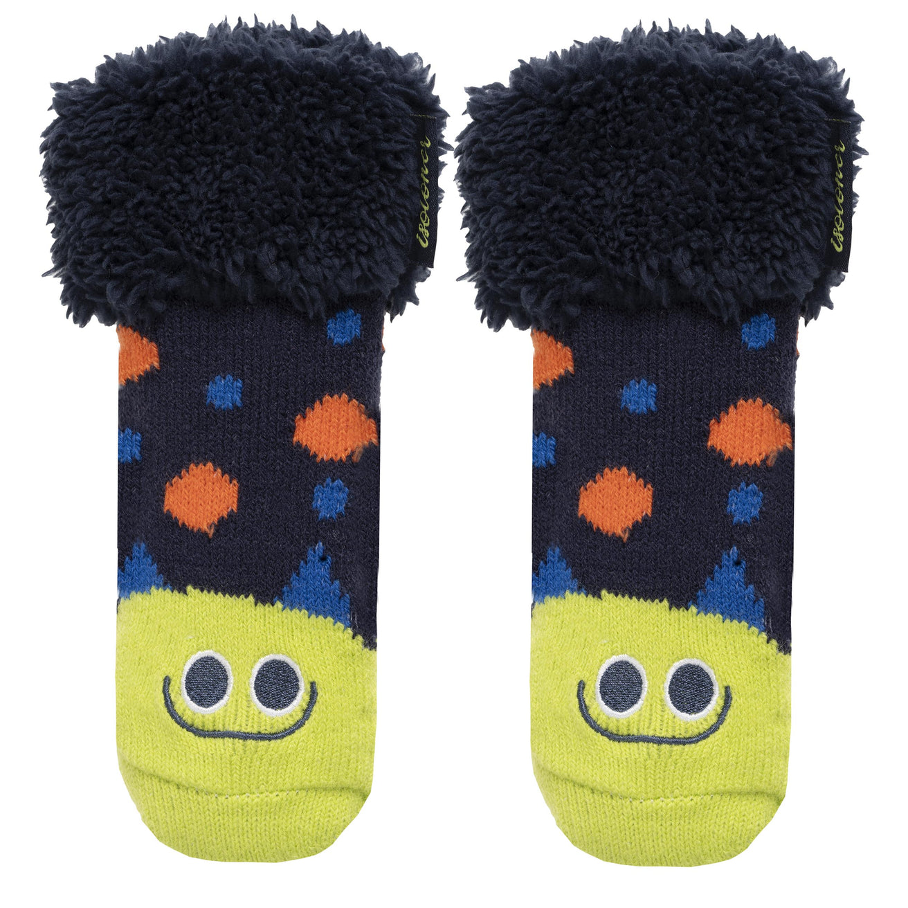 Chaussettes fourrées Enfant Vert 1/8 ans