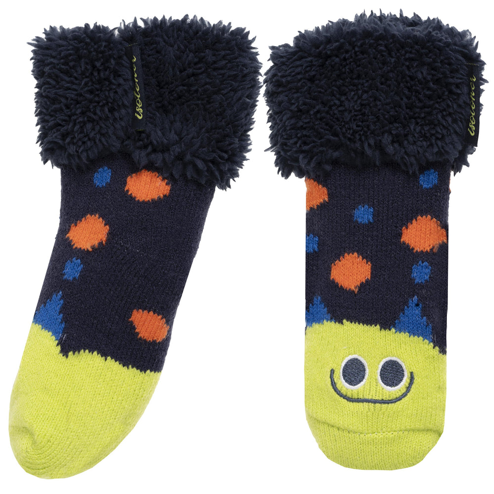 Chaussettes fourrées Enfant Vert 1/8 ans - Isotoner