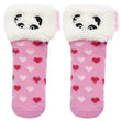 Chaussettes fourrées Enfant Rose 1/8 ans