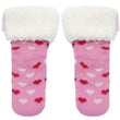 Chaussettes fourrées Enfant Rose 1/8 ans