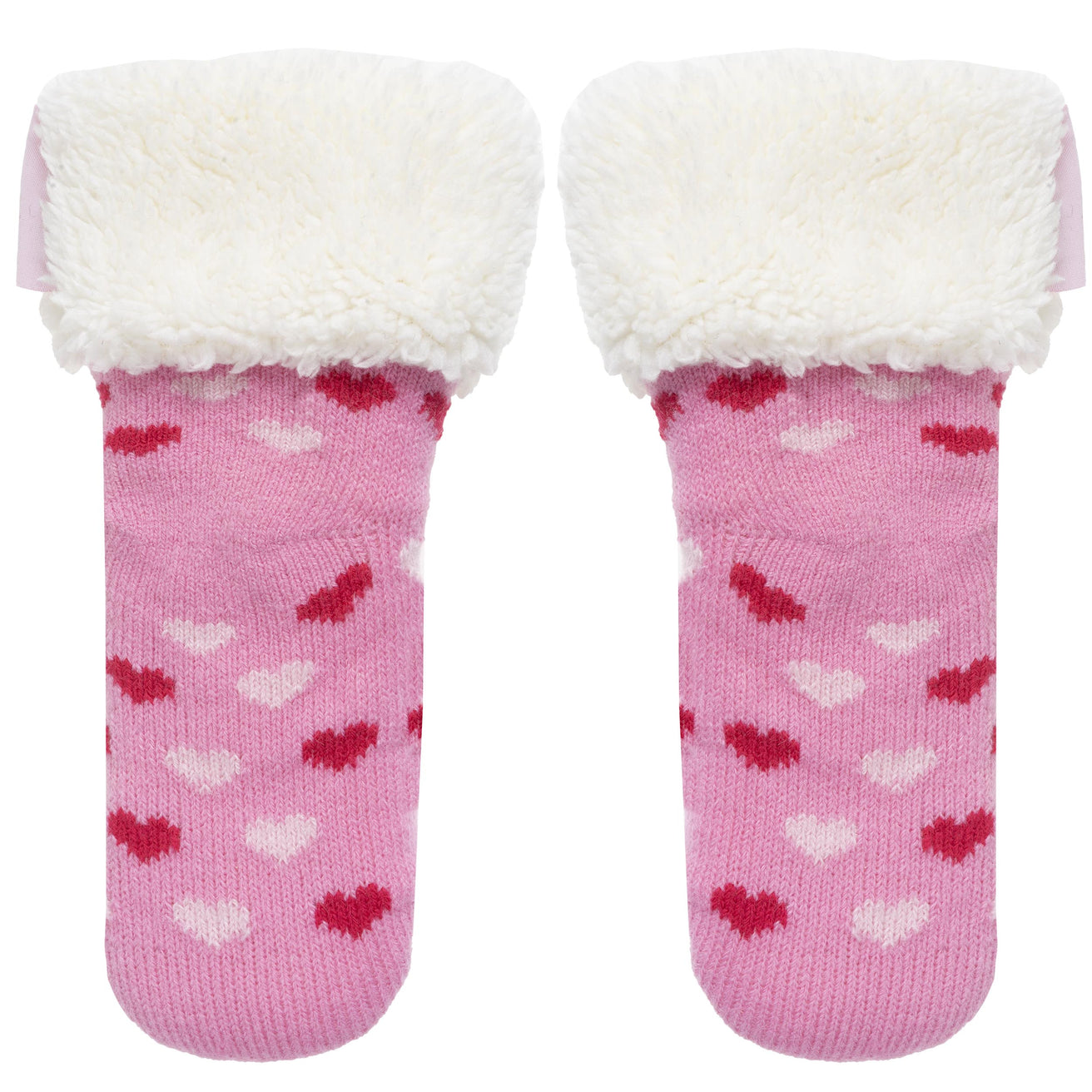 Chaussettes fourrées Enfant Rose 1/8 ans