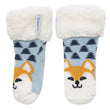Chaussettes fourrées Enfant Bleu 1/8 ans