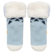 Chaussettes fourrées Enfant Bleu 1/8 ans