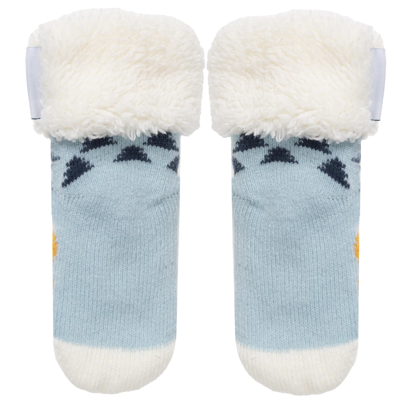 Chaussettes fourrées Enfant Bleu 1/8 ans
