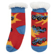 Chaussettes fourrées Enfant Rouge 1/8 ans