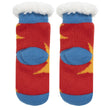 Chaussettes fourrées Enfant Rouge 1/8 ans