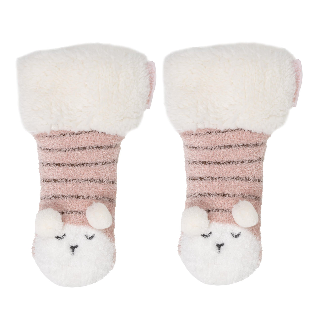 Chaussettes fourrées Fille Mouton Blush