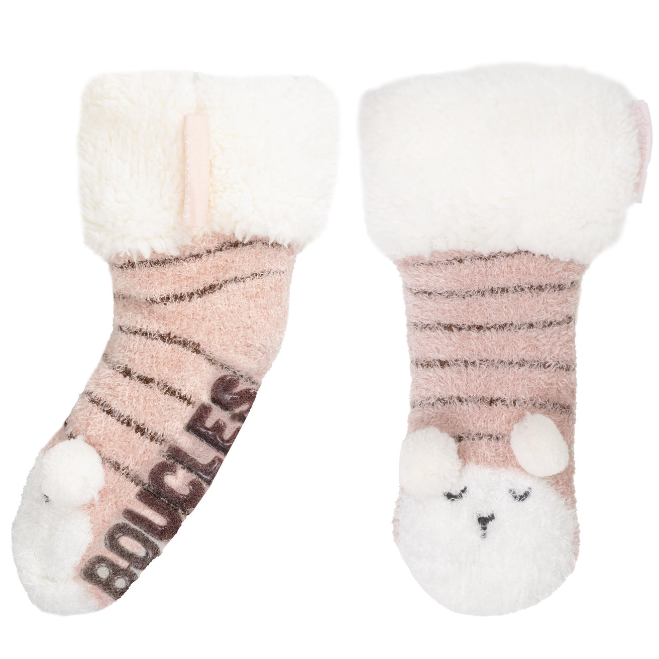 Chaussettes fourrées Fille Mouton Blush
