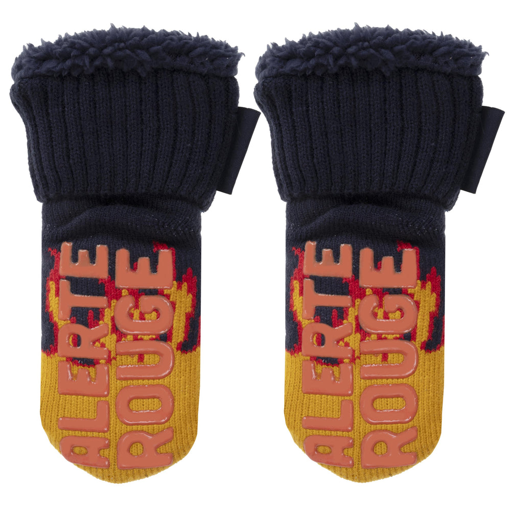 Chaussettes fourrées Garçon Bleu canard - Isotoner