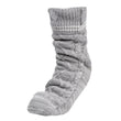 Chaussettes fourrées Homme Gris chiné