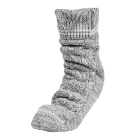 Chaussettes fourrées Homme Gris chiné - Isotoner