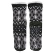 Chaussettes fourrées Homme Jacquard gris