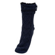 Chaussettes fourrées Homme maille Marine chiné
