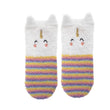 Chaussettes mi-hautes antidérapantes Fille Licorne Multicolor 1/4 ans