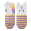 Chaussettes mi-hautes antidérapantes Fille Licorne Multicolor 1/4 ans