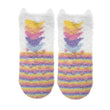 Chaussettes mi-hautes antidérapantes Fille Licorne Multicolor 1/4 ans