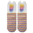 Chaussettes mi-hautes antidérapantes Fille Licorne Multicolor 5/8ans