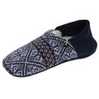 Chaussettes-slippers Femme Jacquard marine