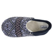 Chaussettes-slippers Femme Jacquard marine