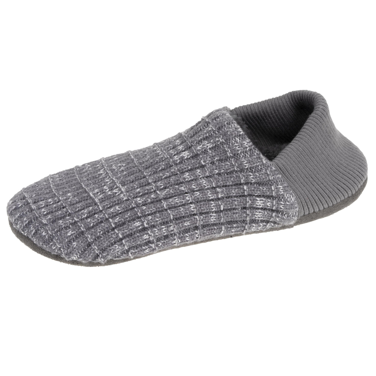 Chaussettes-slippers Homme maille Gris chiné