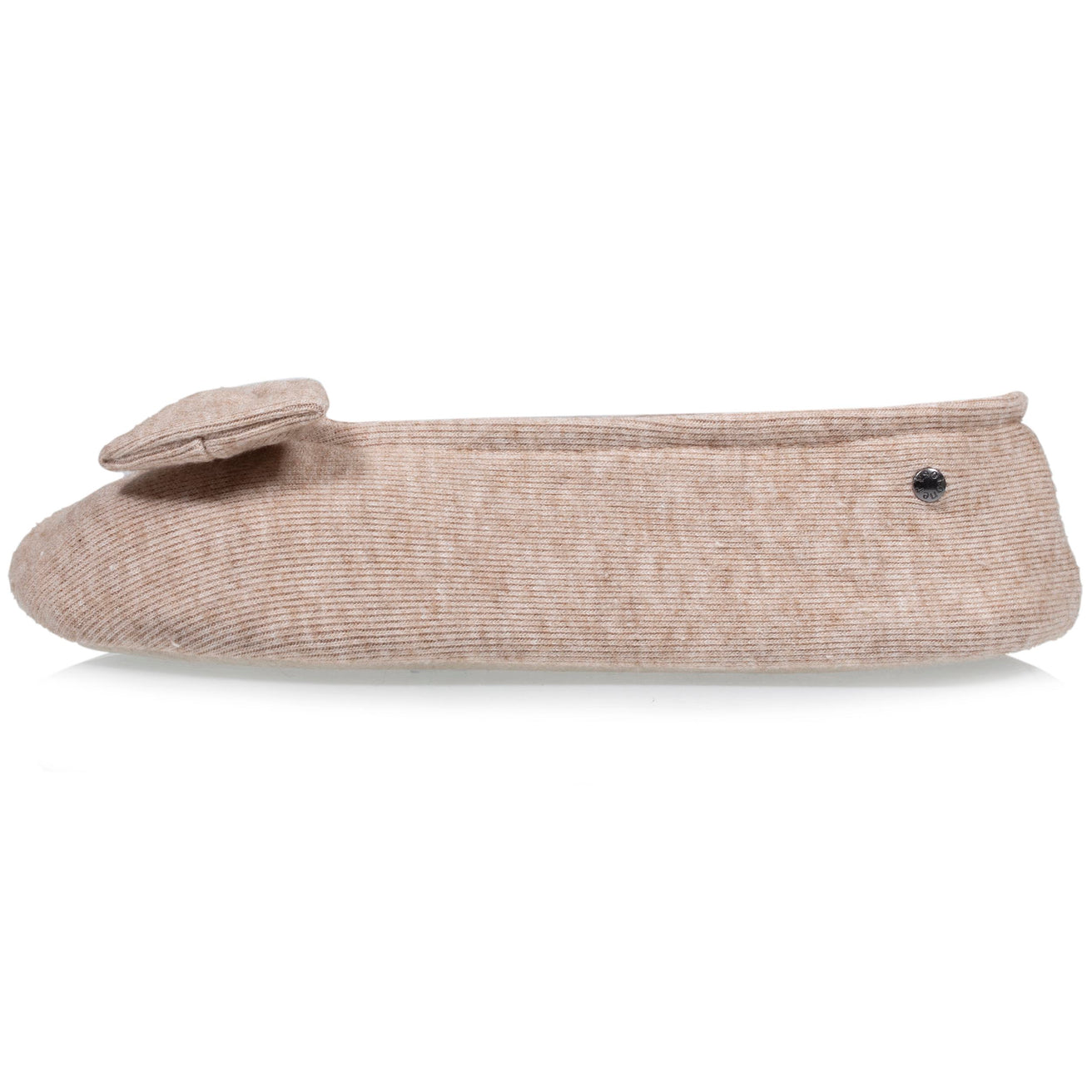 Chaussons ballerines Femme Beige chiné