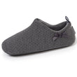 Chaussons bottillons Femme bas jersey Gris chiné