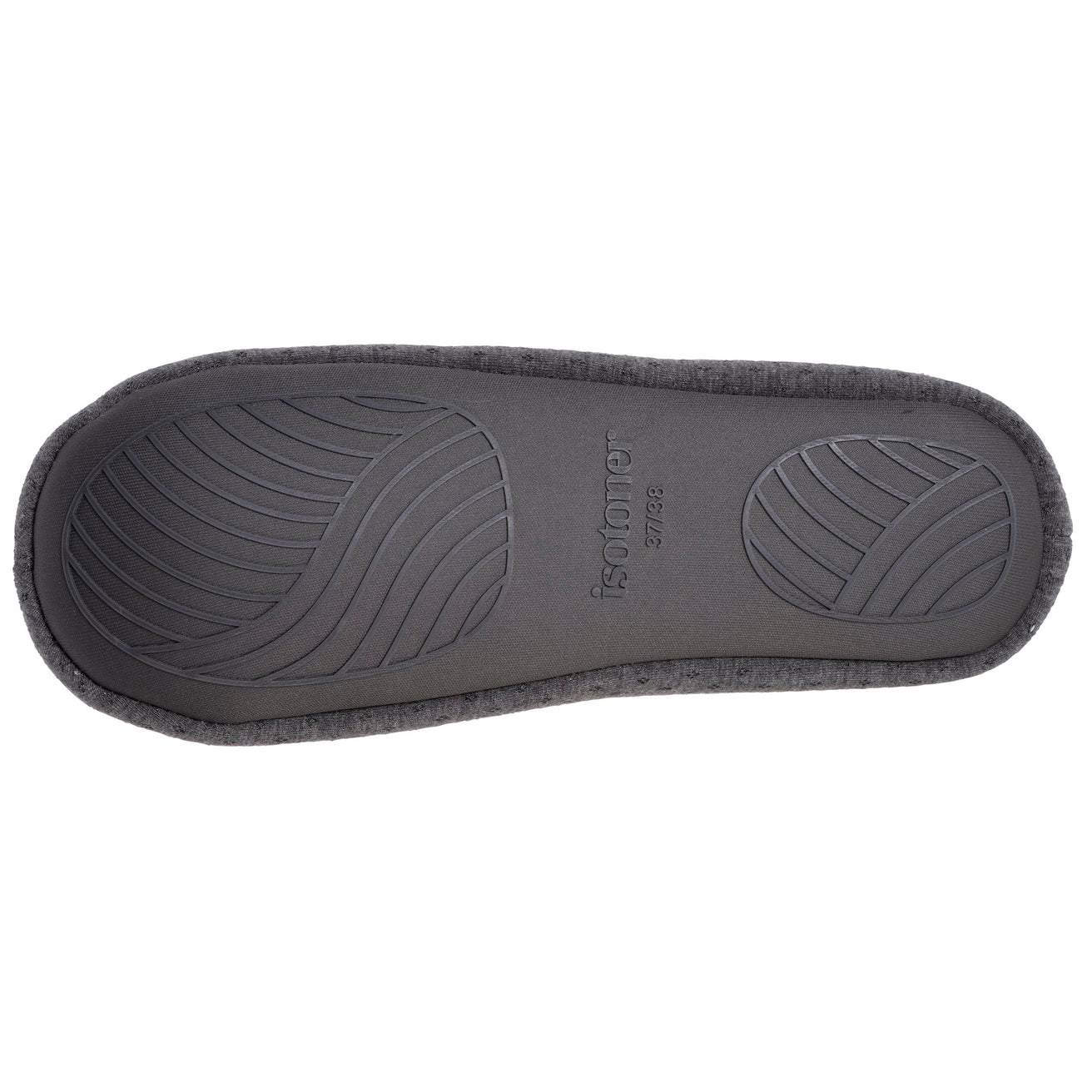 Chaussons bottillons Femme bas jersey Gris chiné