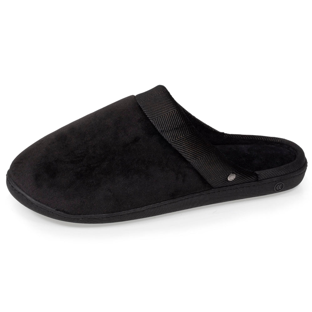 Chaussons mules ergo Homme Noir - Isotoner