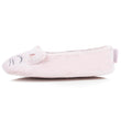 Chaussons Ballerines Femme 3D fourrure Rose