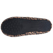 Chaussons Ballerines Femme Léopard foncé