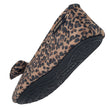 Chaussons Ballerines Femme Léopard foncé