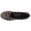 Chaussons Ballerines Femme Léopard foncé