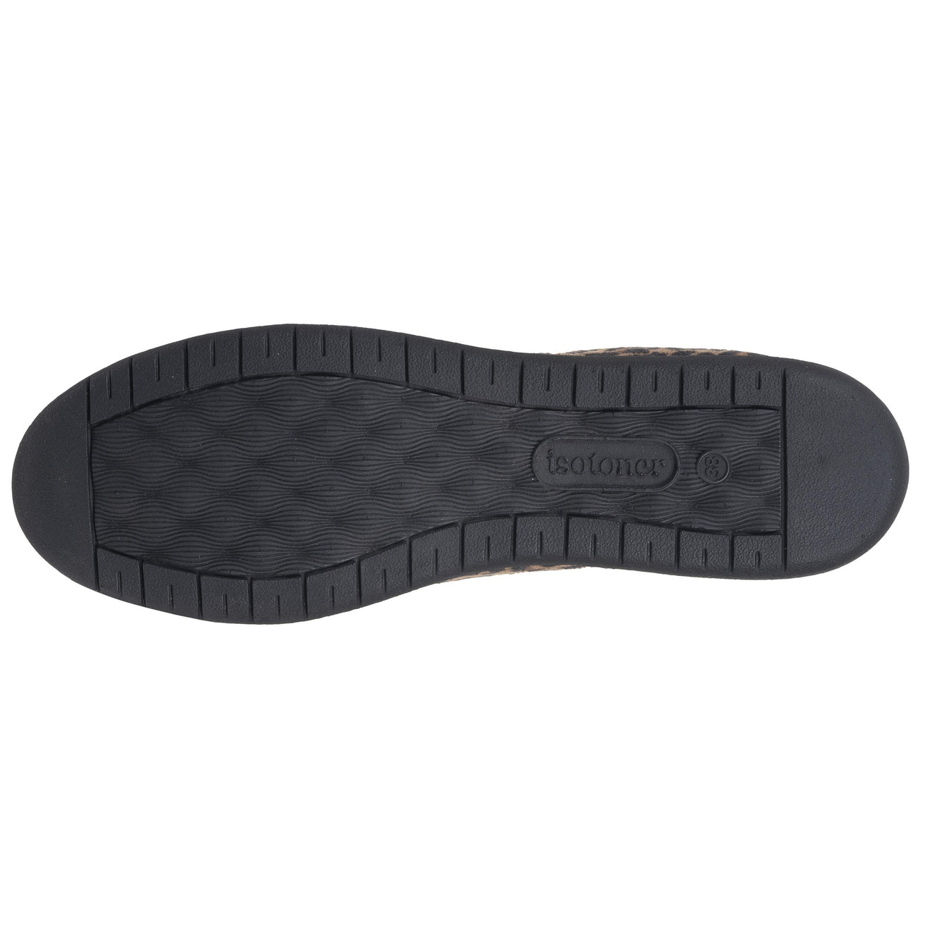 Chaussons Ballerines Femme Léopard foncé