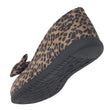 Chaussons Ballerines Femme Léopard foncé