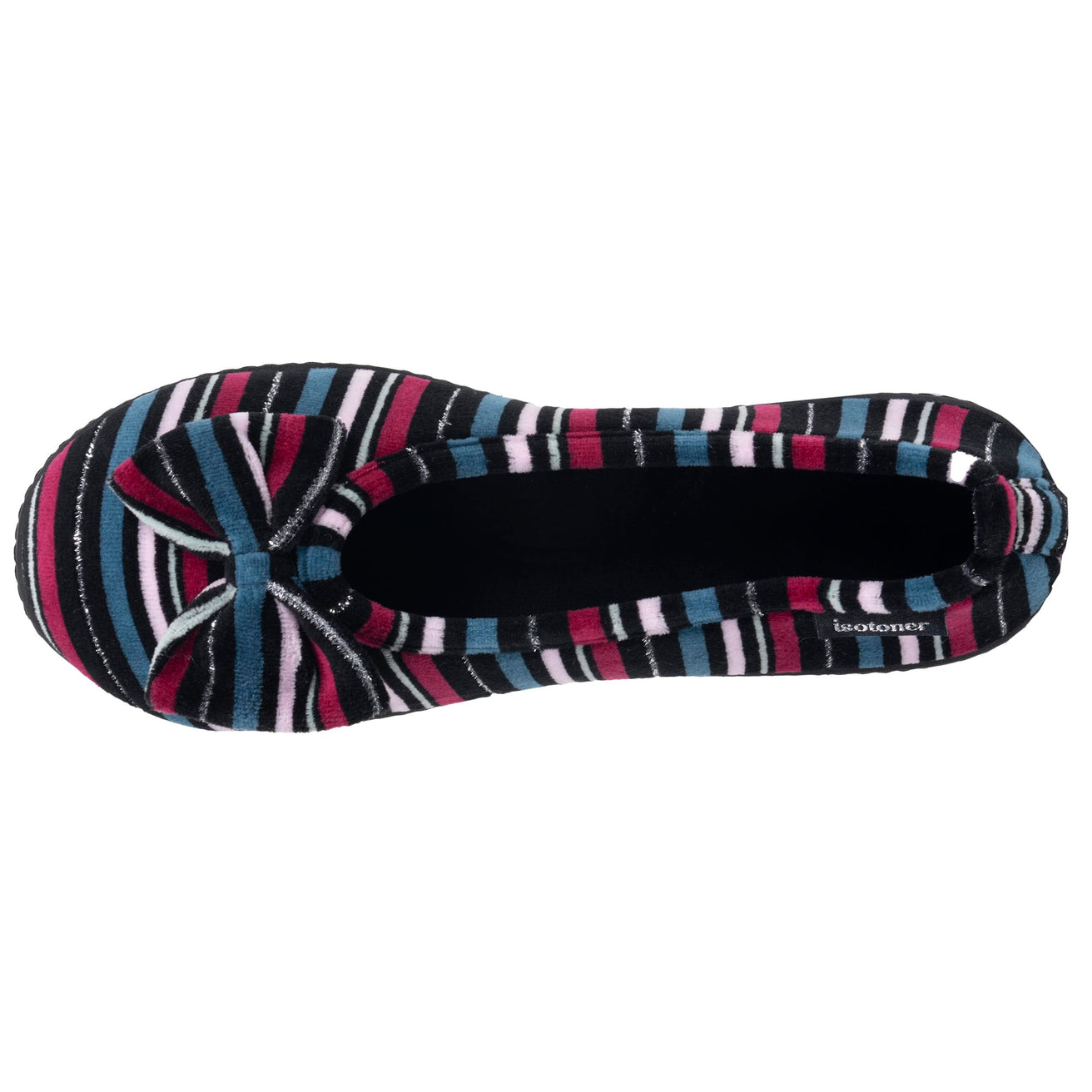 Chaussons Ballerines Femme Rayures canard