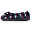 Chaussons Ballerines Femme Rayures canard
