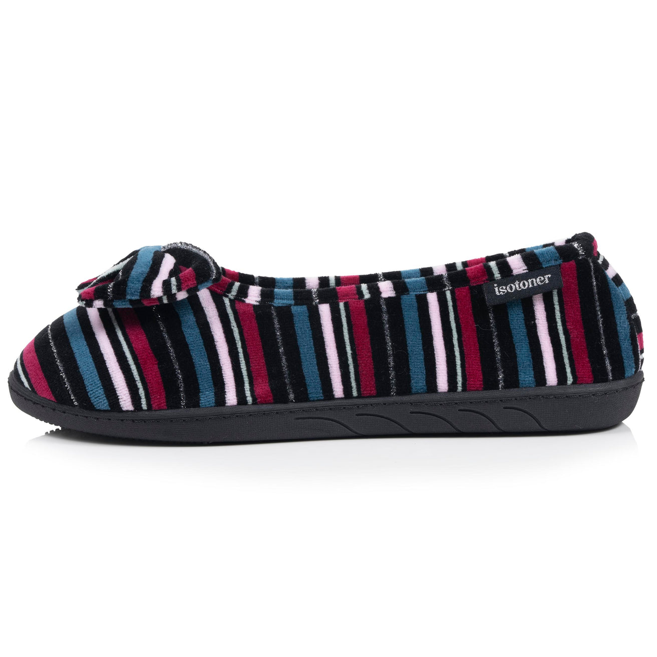 Chaussons Ballerines Femme Rayures canard