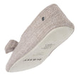 Chaussons Ballerines Femme Grand Nœud Taupe