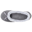 Chaussons Ballerines Femme pailleté Gris foncé