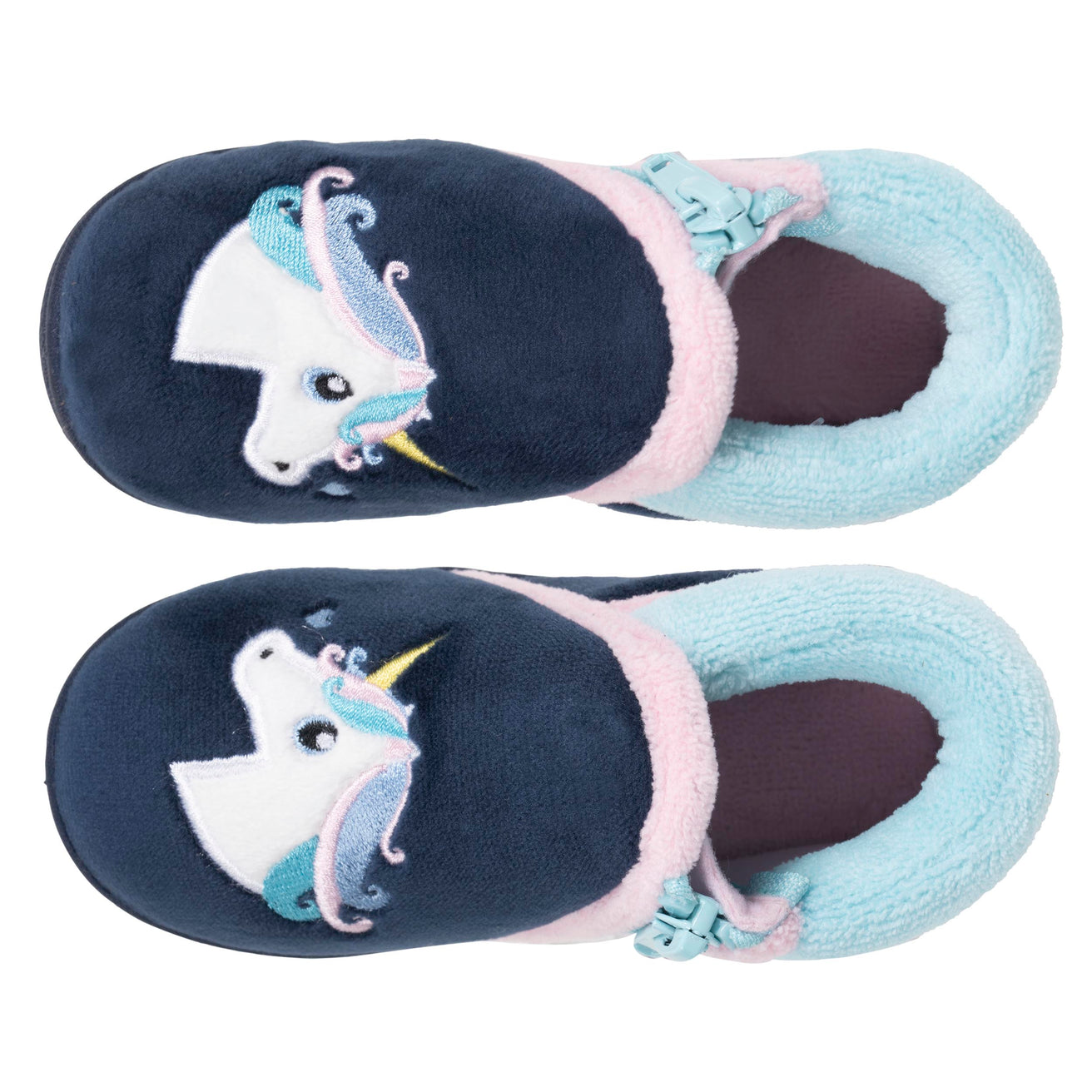 Chaussons Bottillons zip Bébé Marine