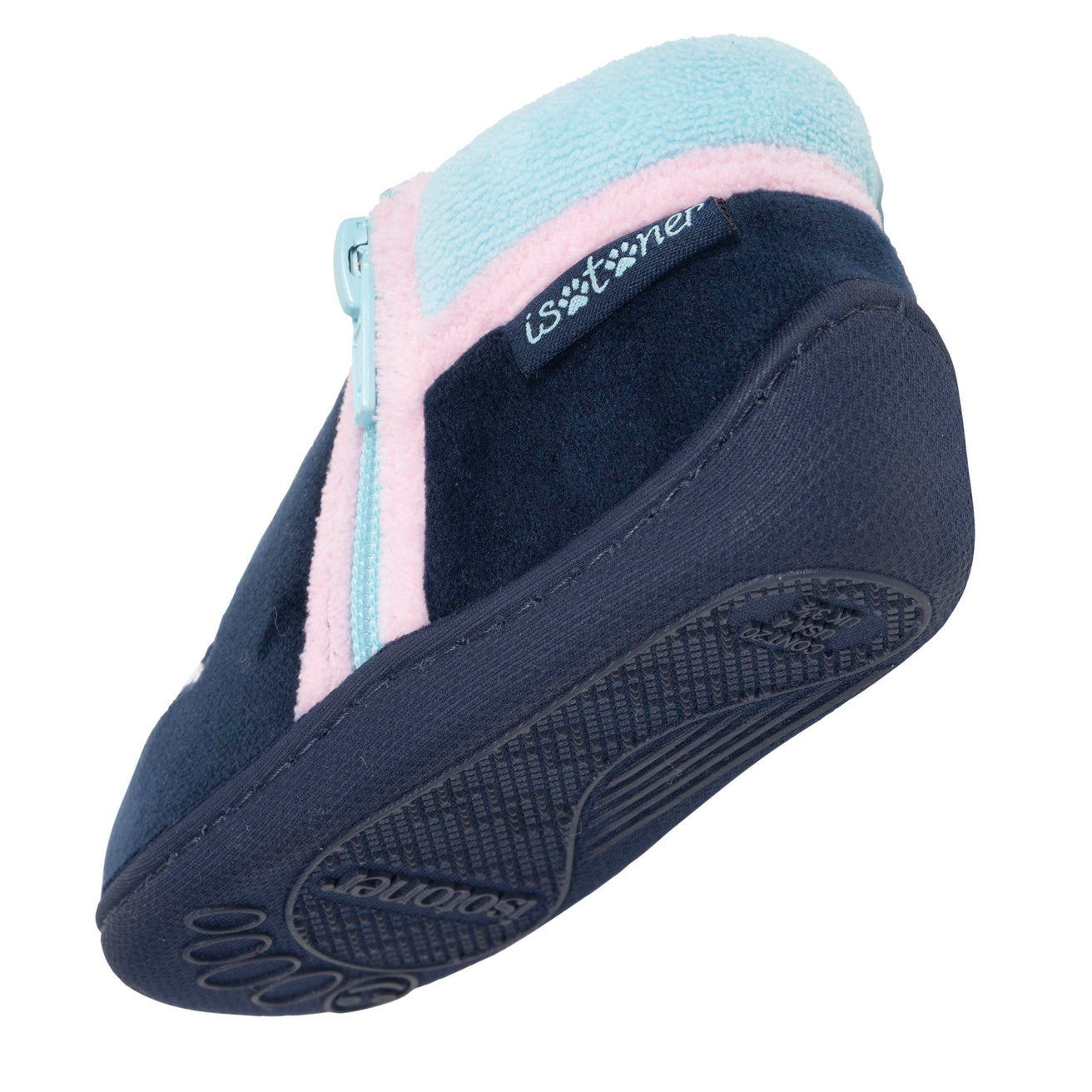 Chaussons Bottillons zip Bébé Marine