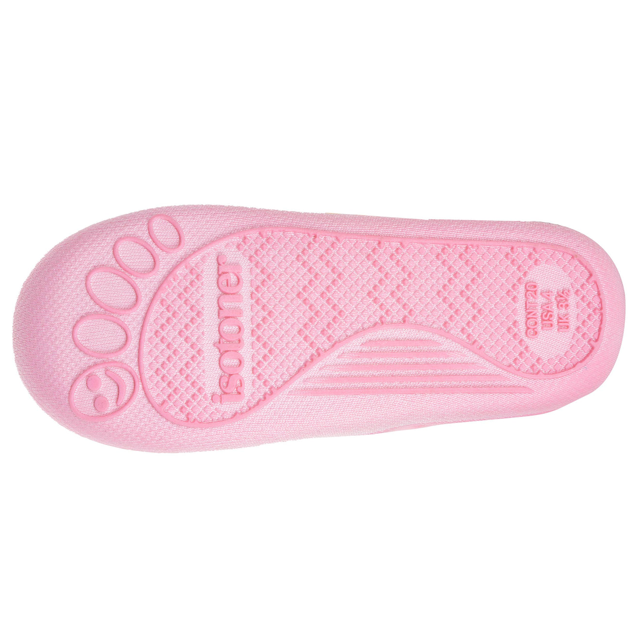 Chaussons Bottillons scratch Bébé Rose