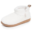 Chaussons Bottillons Femme Ivoire sherpa
